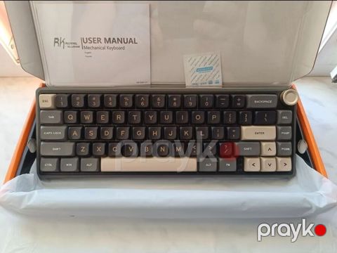Mechanical keyboard Royal Kludge R65 65% Phantom Black Ideal — Bakı