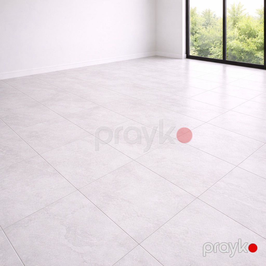 Dekorativ döşəmə örtüyü SPC88022, ağ, 60x60 sm — Mallar, Bakı (2)