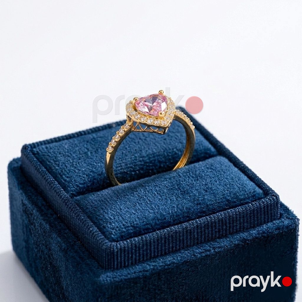 Üzük qadınlar üçün SA010, qızıl 585 əyar — Mallar, Bakı (2)