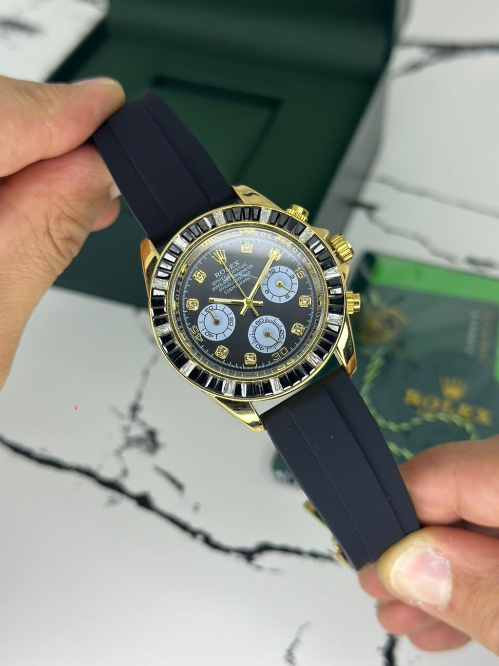 Yeni, Qol saatı, Rolex, rəng - Qara — Qol saatları, Bakı (9)