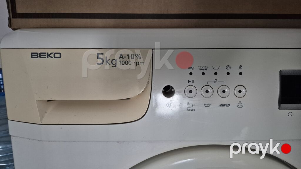 Beko Volumax5 ön yükləməli paltaryuyan maşın - Yük tutumu: 5 kq — Çamaşır maşınları, Bakı (3)