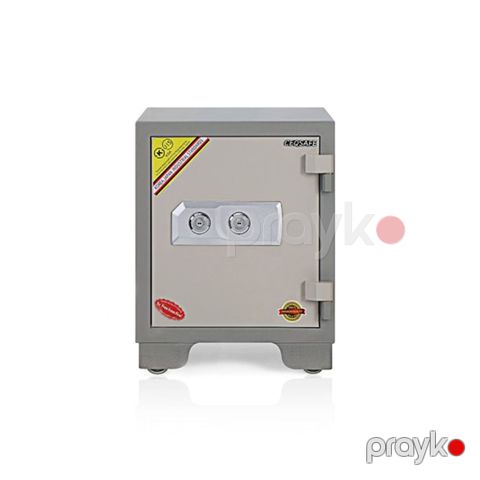 Ofis seyfi Ceqsafe LB-580, açarlı, dəmir/polad, boz, 45x45x58 sm — Bakı