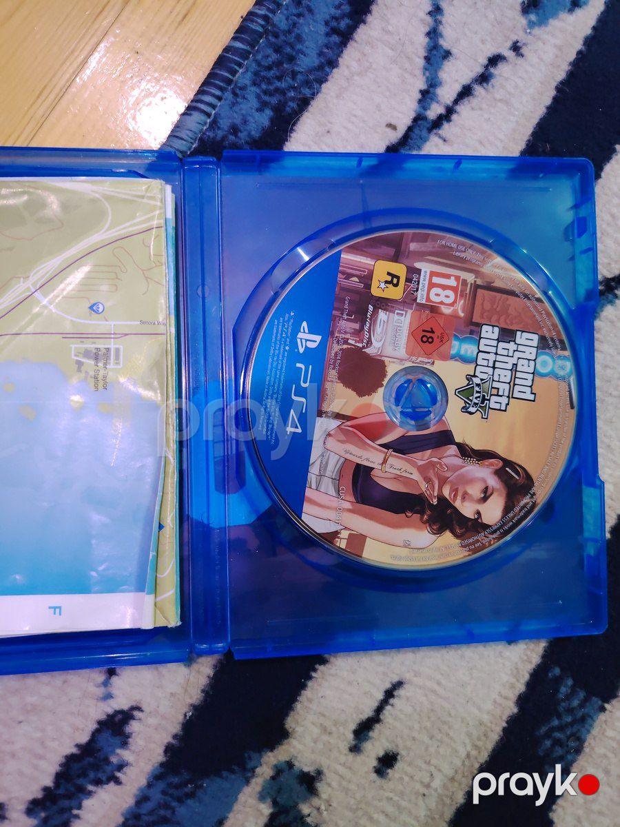 PlayStation 4 üçün GTA5 oyun diski — Periferik cihazlar, Bakı (3)