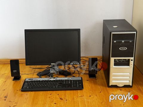 Masaüstü kompüter komplekti Tərkib: - Sistem bloku (Pcom korpuslu) — Sumqayıt