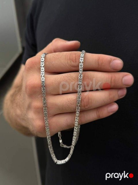 Boyunbağı kişilər üçün slvbj-100649 gümüş 925 əyar — Bakı