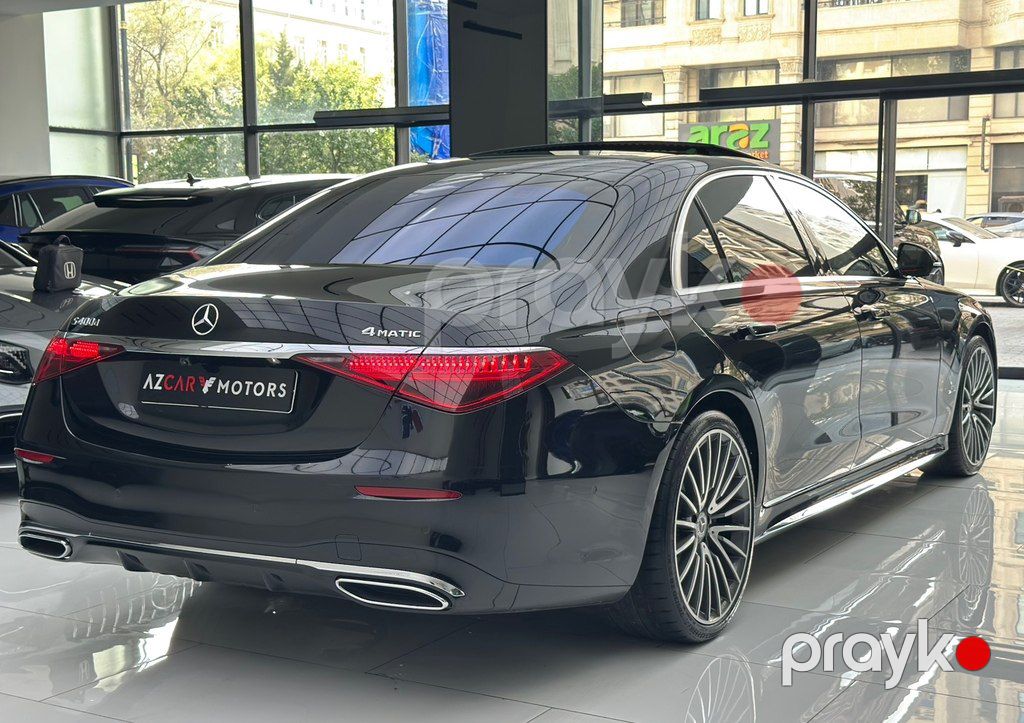 Mercedes S 450 d 4MATIC, 3.0 L, 2021 il, 84 000 km — Avtomobillər, Bakı (9)