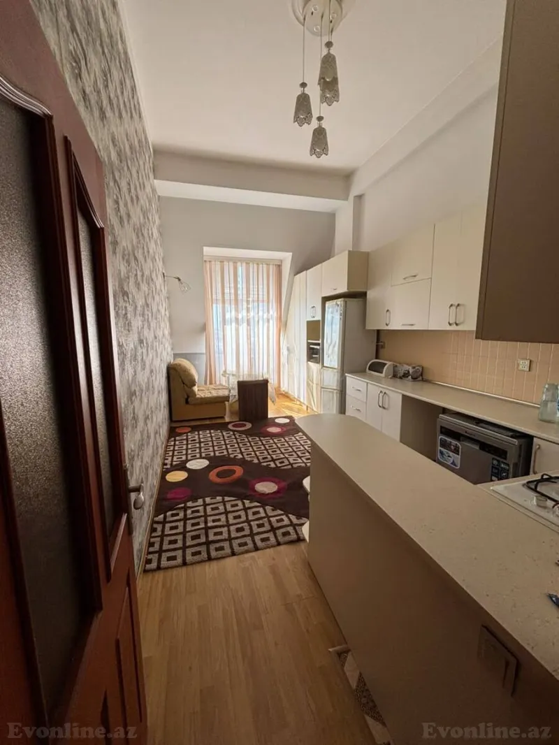 Kirayə verilir 2 otaqlı Mənzil Yeni tikili 80 m² Bakı, Nərimanov r., Nəriman Nərimanov m — Mənzil, Bakı (6)