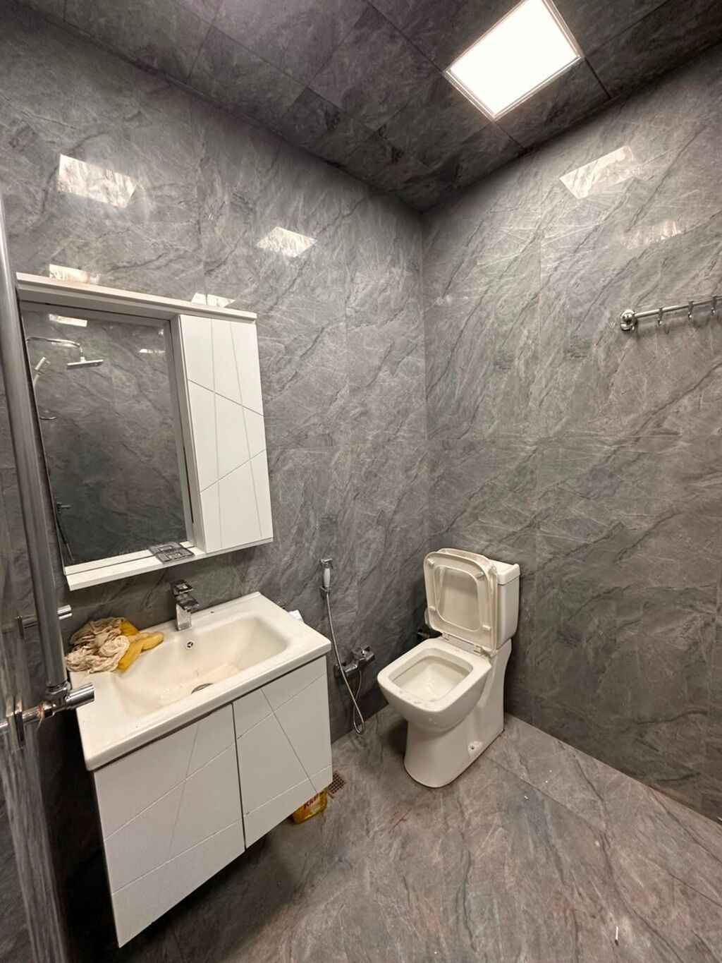 3 otaqlı, Yeni tikili, 74 kv. m — Mənzil, Digah (5)