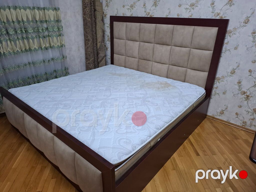 Çarpayı satılır matras birgə.Hər ikisi yeni kimidir.Matras en yüksek — Yataqlar, Bakı (3)