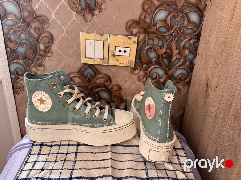 Məhsul: Yüksək boğazlı platforma krossovkalar (Converse All Star — Krosovka, Bakı (2)