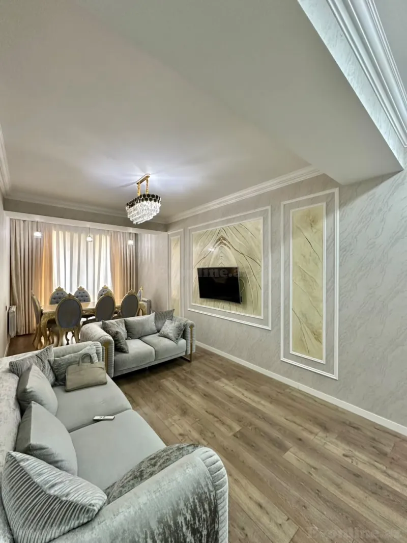 Satılır 3 otaqlı Mənzil Yeni tikili 120 m² Bakı, Nərimanov r., Nəriman Nərimanov m — Sarxan