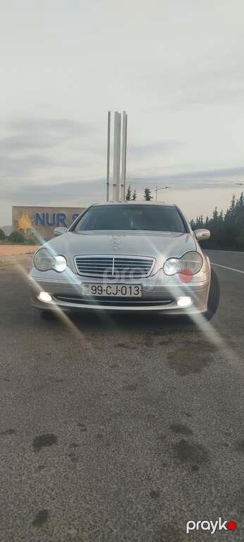 Mercedes C 200, 2.0 L, 2000 il, 345 000 km — Mingəçevir