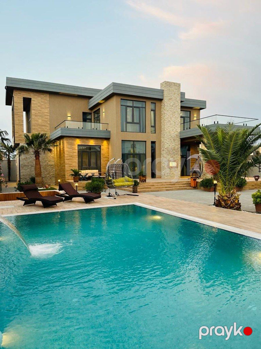 İcarəyə verilir 6 otaqlı həyət evi/bağ evi 500 m² — Ev, villa, Bakı (11)