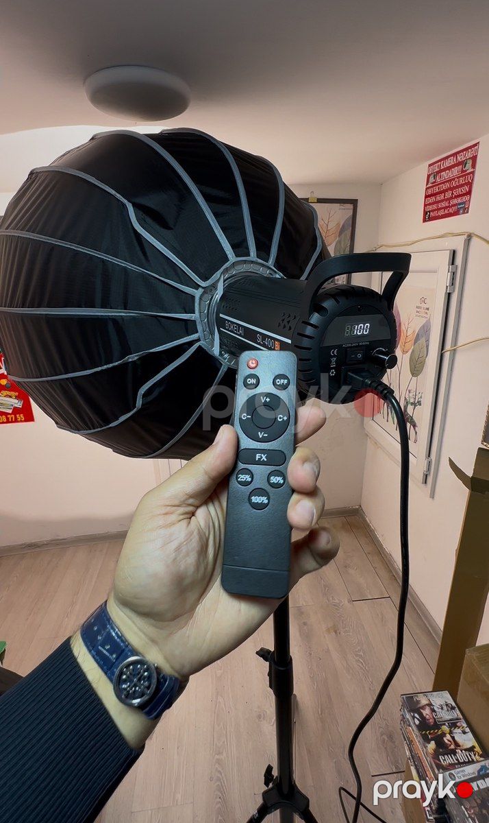 SL400 Bi Sofbox LED video işığı — Foto və video texnikası, Bakı (5)