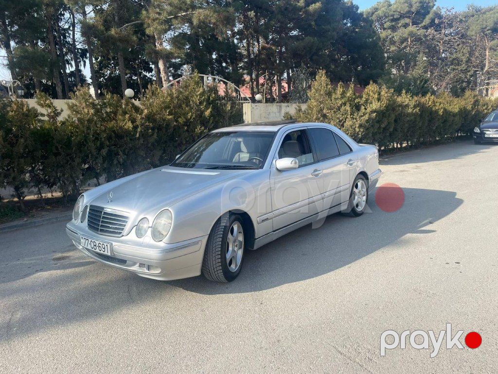 Mercedes E 220, 2.2 L, 1999 il, 384 000 km — Avtomobillər, Bakı (6)