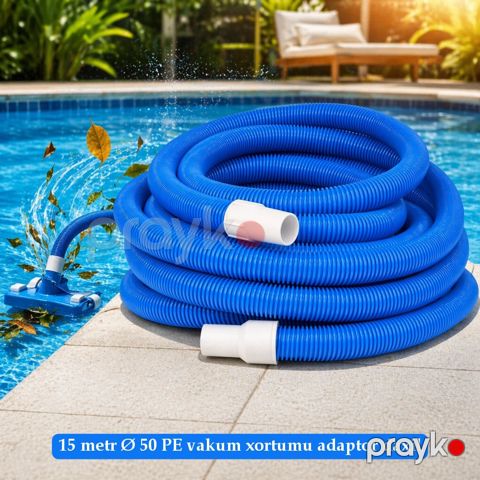 Hovuz üçün vakum hortumu Aquapool 15 metr 50 mm — Bakı