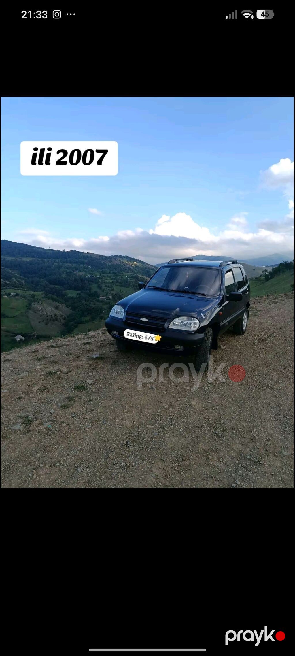 Chevrolet Niva: 1.7 l 2007 il 201713 km Ofrouder/SUV — Avtomobillər, Tovuz (2)
