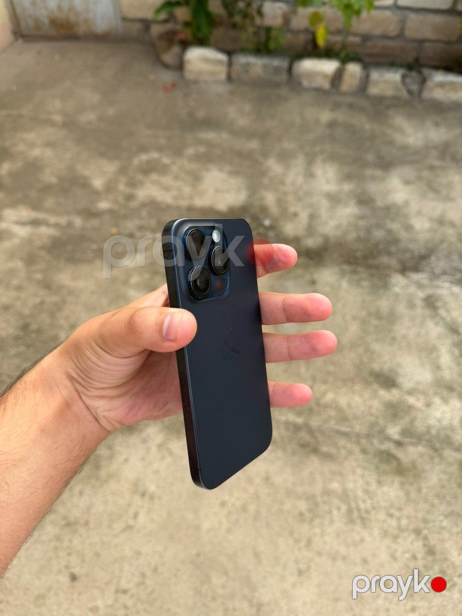 Apple iPhone 15 Pro Blue Titanium 128GB/8GB — Smartfonlar, Ağstafa (3)