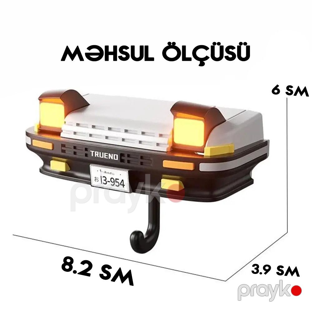 Divar Açar Asılqanı Retro AE86 Avto Həvəskarları üçün — Mallar, Bakı (2)