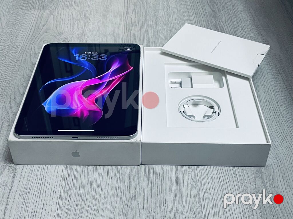 Apple iPad a/16 11-inch 128 gb yaddaş ideal vəziyyətdə pil 96% — Apple, Bakı (2)