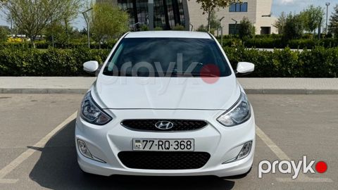 Hyundai Accent, 1.4 L, 2019 il, 124 500 km — Salyan