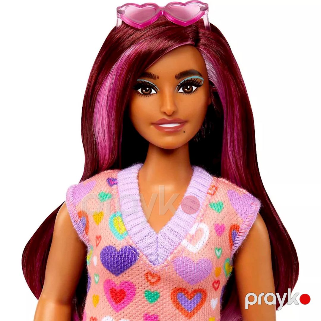 Kukla Mattel Barbie Fashionistas Doll-Candy Hearts — Mallar, Bakı (3)