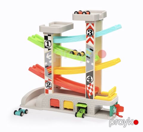 İnkişaf etdirən oyuncaq Top Bright City Ramp Racer 120402, bioplastik/taxta, 18+ ay — Bakı