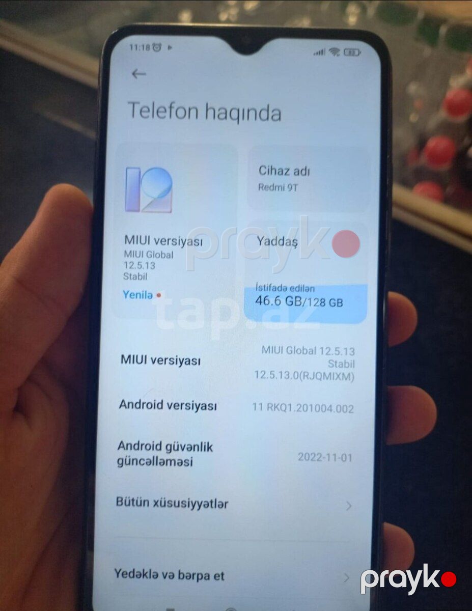 Xiaomi Mi 9T Carbon Black 128GB/6GB — Smartfonlar, Bakı (2)
