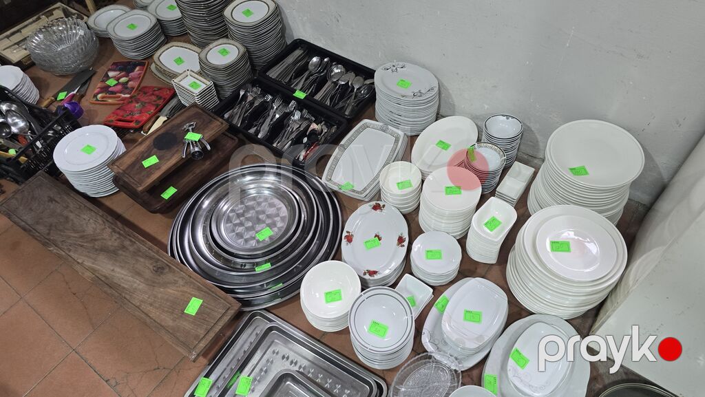 Kafe-restoran və ev üçün müxtəlif mətbəx avadanlıqları və qab-qacaq — Süfrə qabı, Quba (2)