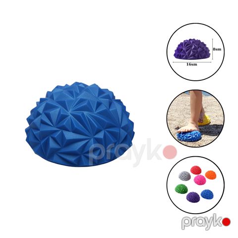 Yarıyumru massaj topu ayaqlar üçün Gymnic 1022 PVC, mavi, 16 sm — Bakı