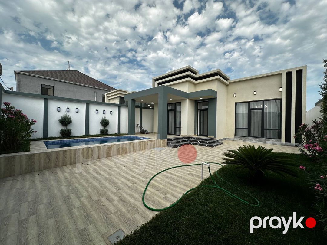 Satılır 4 otaqlı həyət evi/bağ evi 140 m² — Ev, villa, Bakı (2)