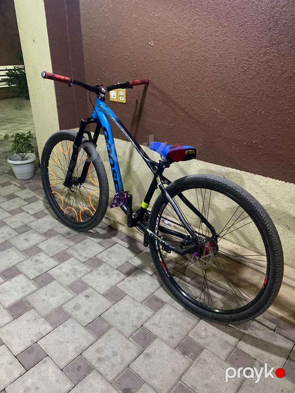 Lunje rul 780mm 29luq gosse Vake qara gümüş boğaz Hassns boğaz qapaği — Dağ velosipedləri, Digah (2)