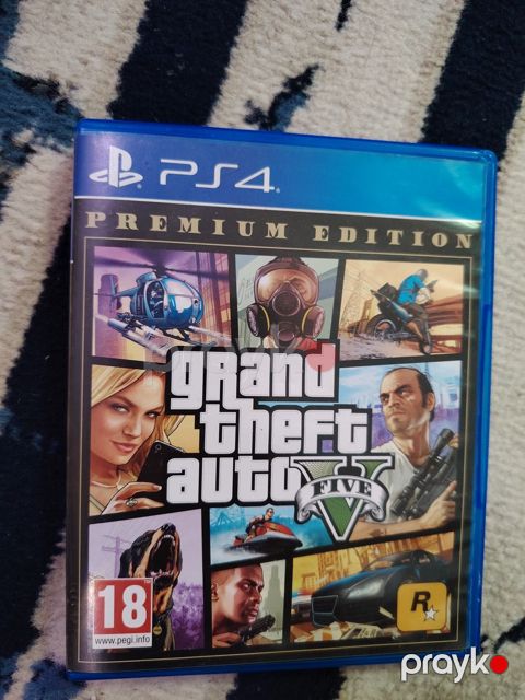 PlayStation 4 üçün GTA5 oyun diski — Bakı