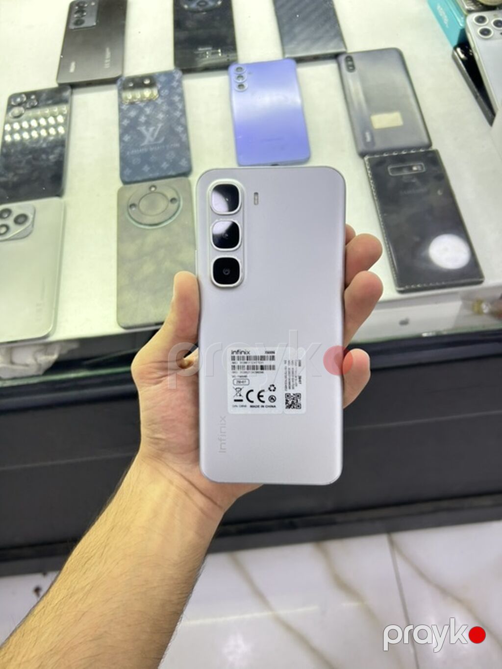 Infinix Hot 60 Pro+, 256 GB, rəng - Gümüşü, Sensor — Infinix, Gəncə (3)