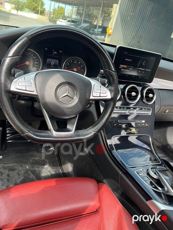 Mercedes C 180, 1.6 L, 2015 il, 235 000 km — Avtomobillər, Bakı (9)