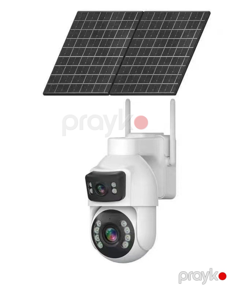 Günəş panelli 10x optic zoom kamera — Ağıllı ev və təhlükəsizlik, Bakı (2)