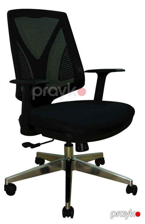 Ofis üçün kreslo Casella Bella 014 New File 07, 107х50 sm, qara — Bakı
