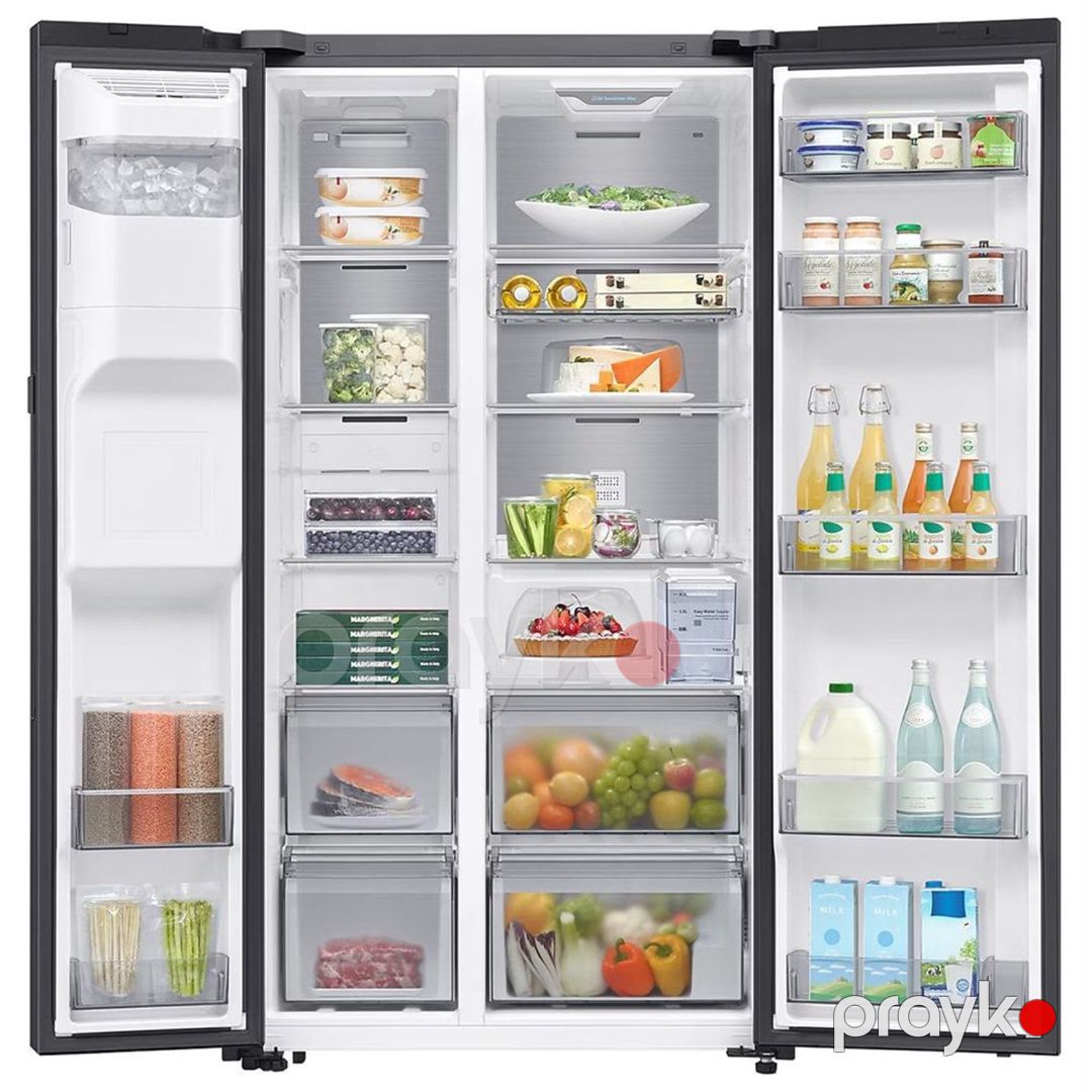 Soyuducu Samsung RS80F65J1F refrigerator dispenser — Ev texnikası, Bakı (3)