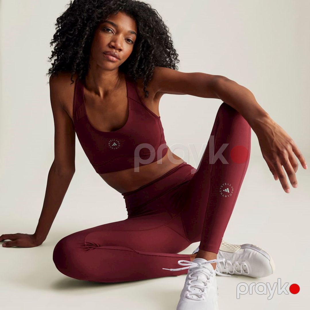Qadınlar üçün leqqins Adidas IW9899, qırmızı, elastan/poliester, ölçü XS — Mallar, Bakı (3)