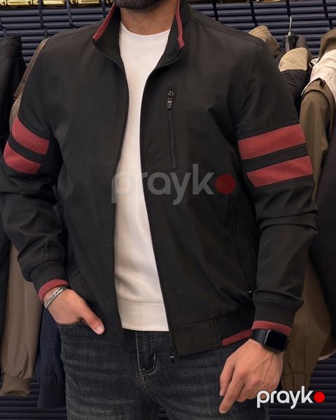 Kişilər üçün gödəkçə, qara, poliester, ölçü 2XL — Bakı