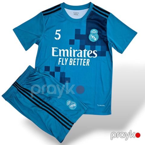 İdman kostyumu azarkeşlər üçün Real Madrid Bellingham 5 Retro, ölçü L — Bakı