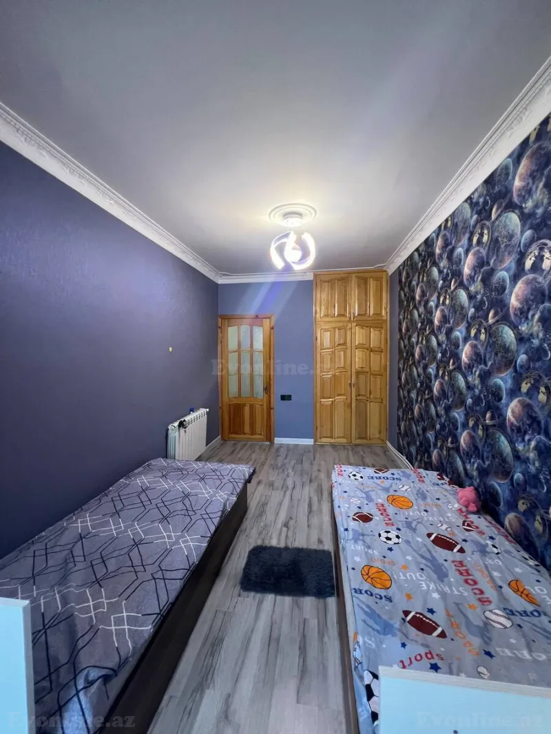 Satılır 3 otaqlı Mənzil Köhnə tikili 85 m² Bakı, Nizami r., Xalqlar Dostluğu m — Mənzil, Bakı (8)