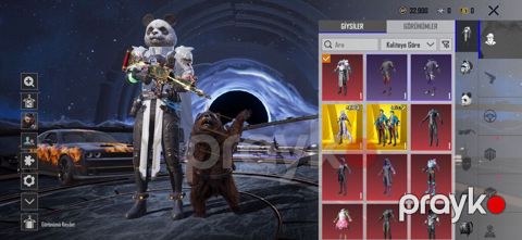 Pubg Mobile hesabı – zəngin kolleksiya və nadir kosmetikalar Tərkib — Bakı