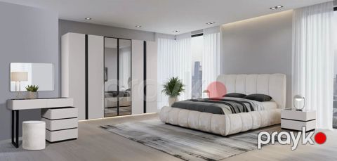 Mebel dəsti Lion 3853, ağ, 5 parça — Bakı