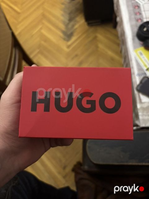 Hugo kişilər üçün qol saatı - Brend: Hugo - Qutu: orijinal qırmızı — Bakı