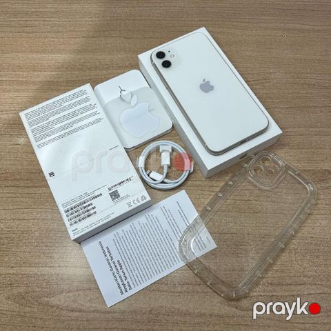 IPhone 11, 128 GB, Ağ, Zəmanət, Kredit, Simsiz şarj — Bakı