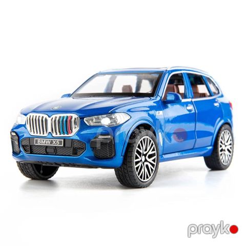 Oyuncaq maşın 1104853 BMW X5 1:32, dəmir/plastik, mavi, 6+ yaş — Bakı