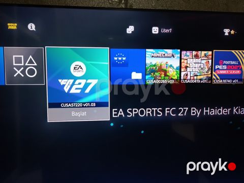 PlayStation 4 üçün FC27 oyun diski — Bakı