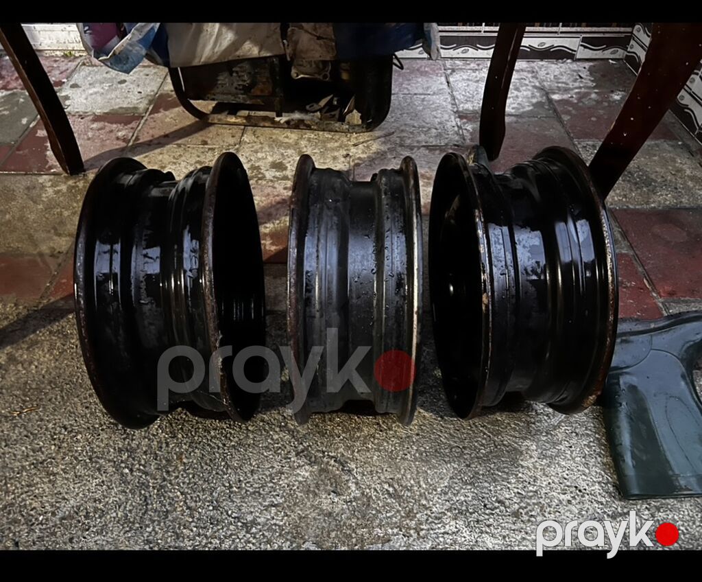 Məhsul: 4 ədəd polad disk (qara rəng) Təsvir: - Universal polad təkər — Diskləri, Bakı (2)