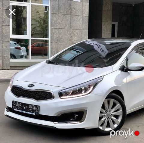 "Kia Ceed" sol fara və ön qanadı — Bakı